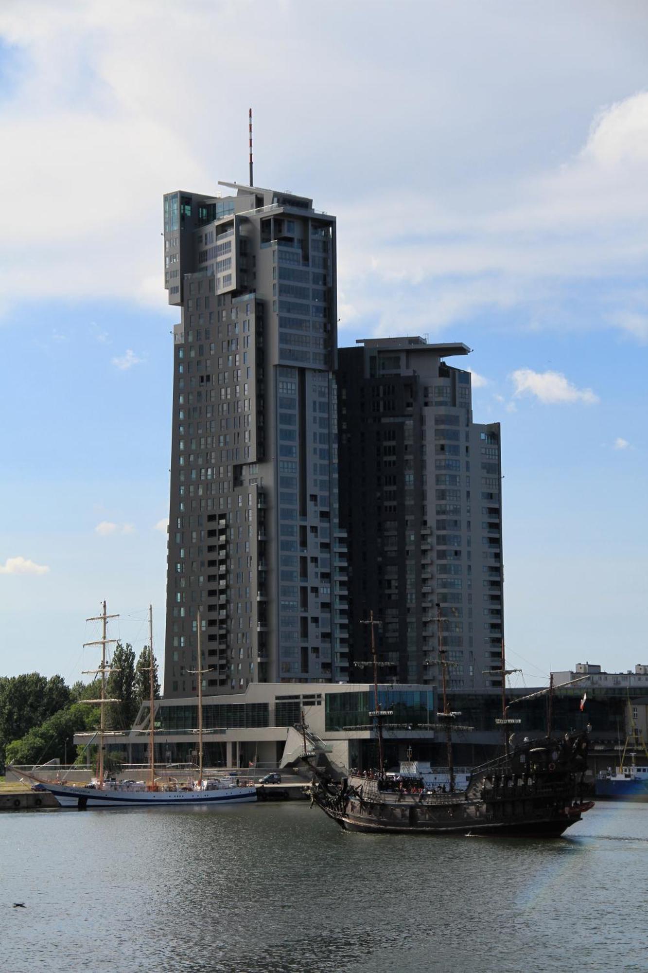 Apartamenty Sea Towers Гдиня Екстер'єр фото