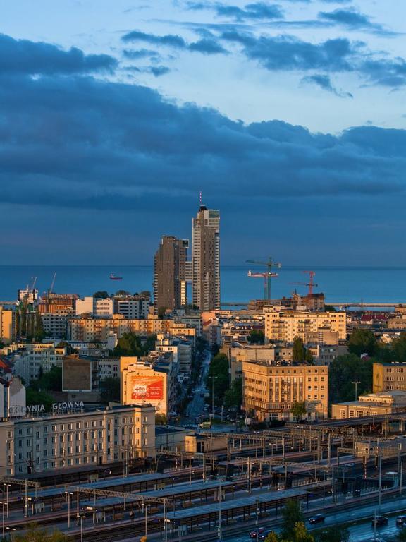 Apartamenty Sea Towers Гдиня Екстер'єр фото